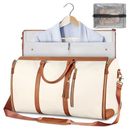 Travel Handbag Women's Folding Suit Bag Waterproof