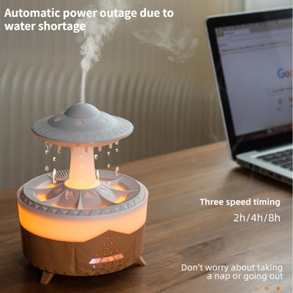 UFO Raindrop Humidifier desktop – USB Oil Aroma Diffuser bedroom