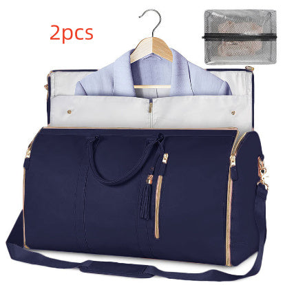 Travel Handbag Women's Folding Suit Bag Waterproof