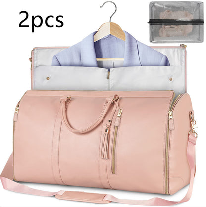 Travel Handbag Women's Folding Suit Bag Waterproof