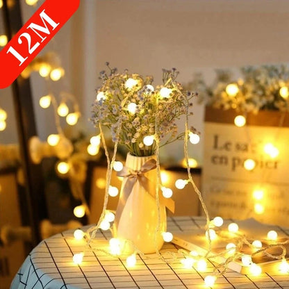 10M Party Balcony LED Lights – USB/Battery Fairy Garland