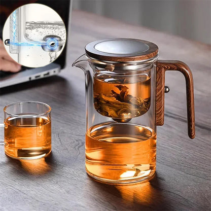 One Click Magnetic Teapot Separation Filtration kitchen