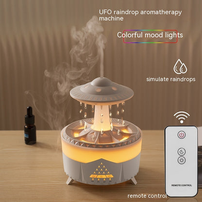 UFO Raindrop Humidifier desktop – USB Oil Aroma Diffuser bedroom