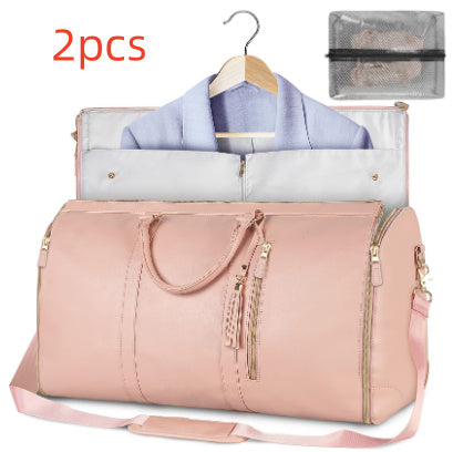 Travel Handbag Women's Folding Suit Bag Waterproof