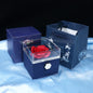 Rotating Rose Jewelry Box Valentine's Day Gift