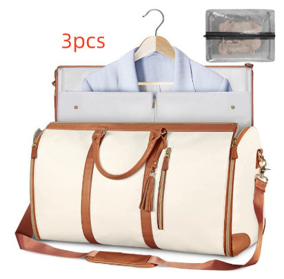 Travel Handbag Women's Folding Suit Bag Waterproof