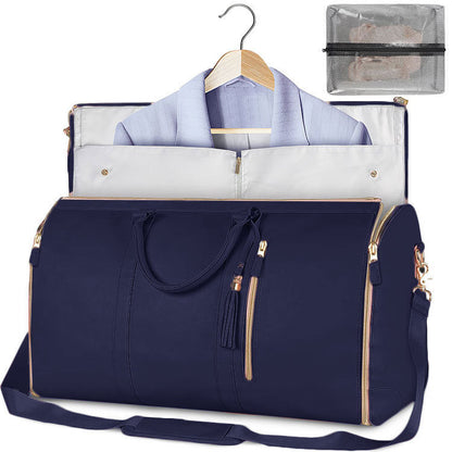 Travel Handbag Women's Folding Suit Bag Waterproof